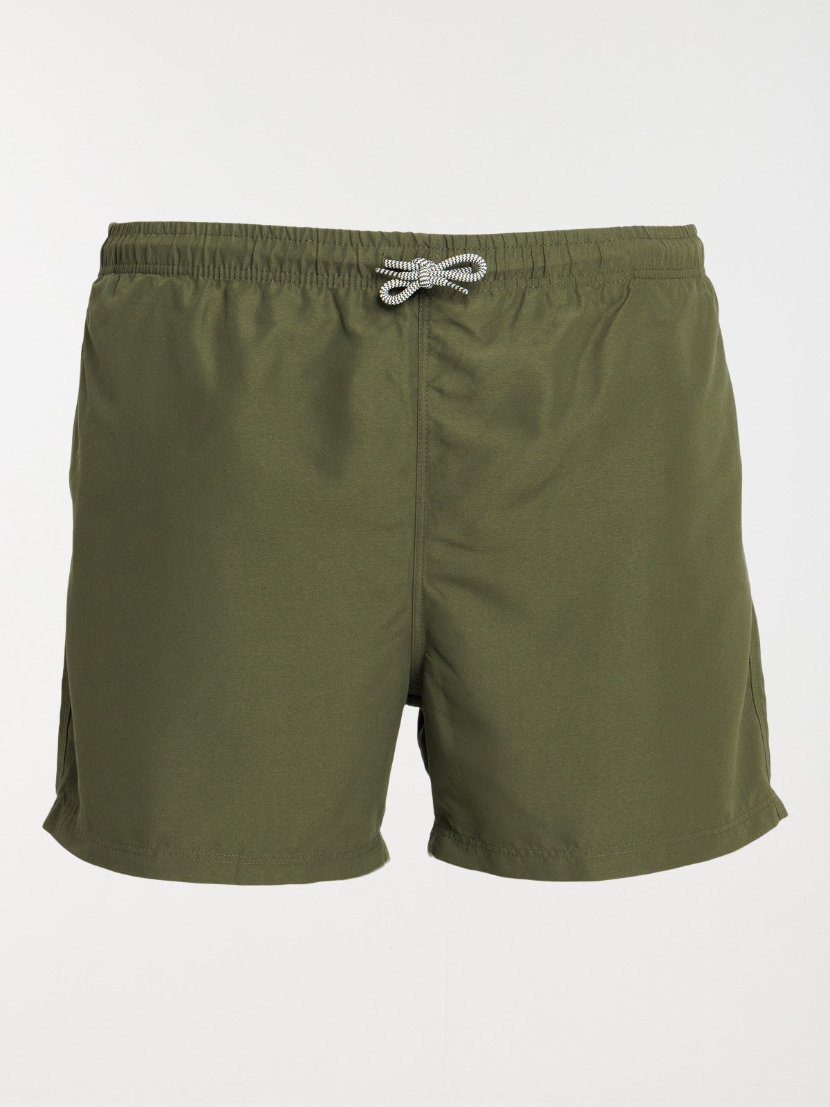 Short de bain kaki grande taille homme