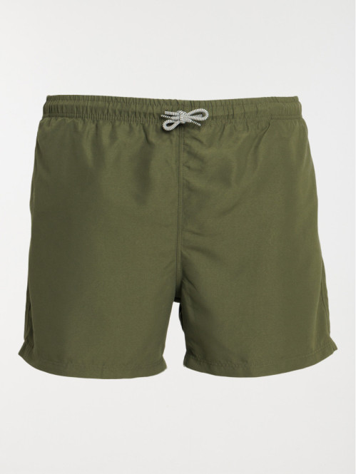 Short de bain kaki grande taille homme