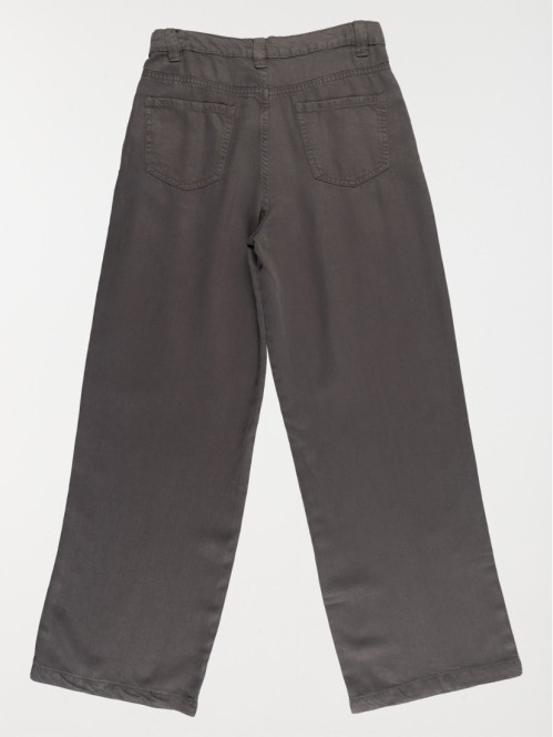 Pantalon large gris denim...