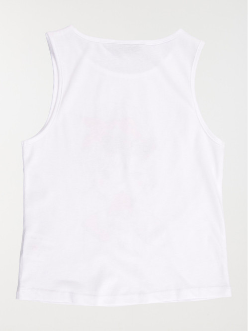 Débardeur blanc fille (3-12A)