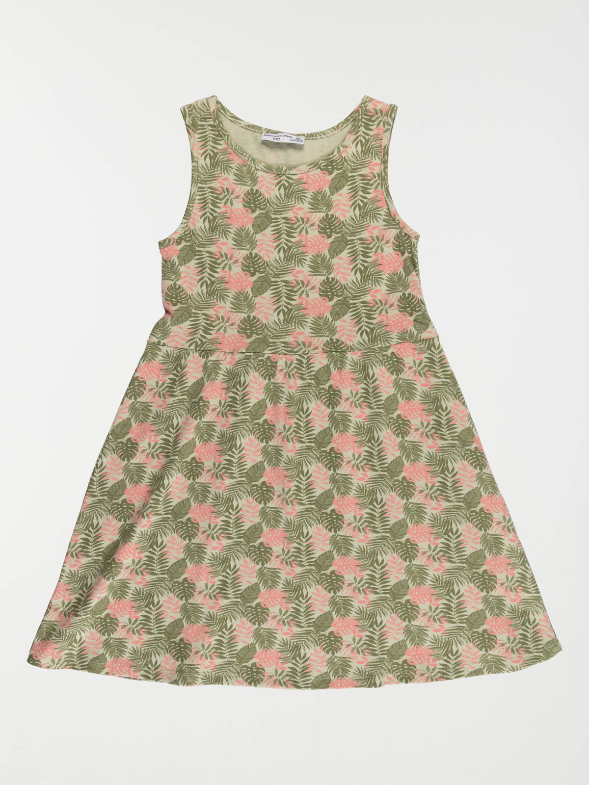 Robe imprimé feuillage fille (3-12A)