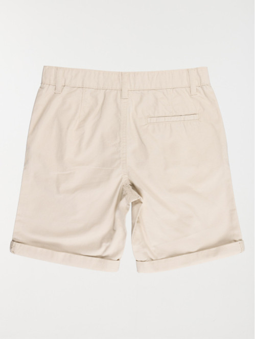 Bermuda chino beige clair...