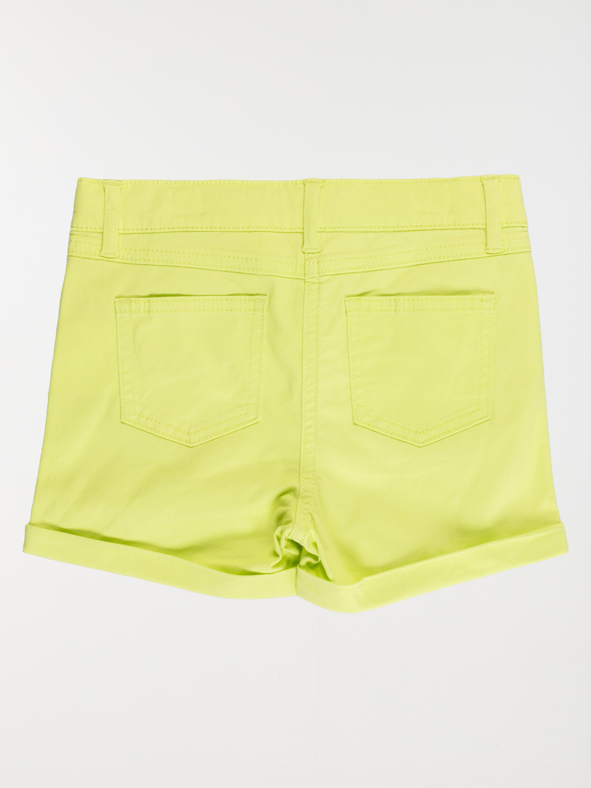 Short basique citron fille (3-12A) Short basique citron fille (3-12A)