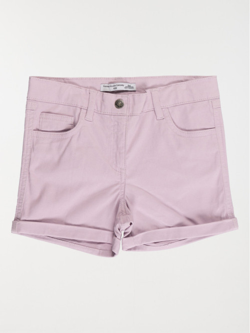 Short basique lavandin...