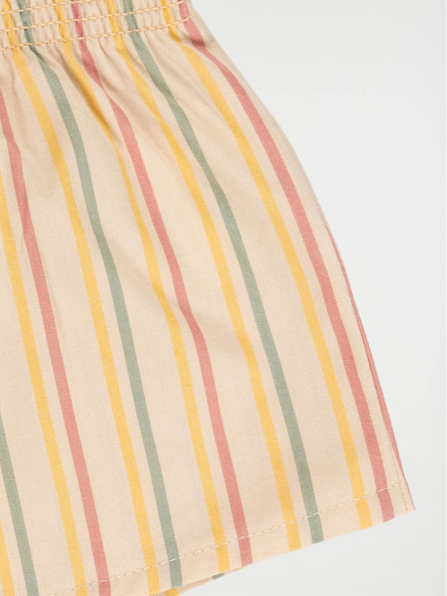 Short à rayures fille (3-36M)