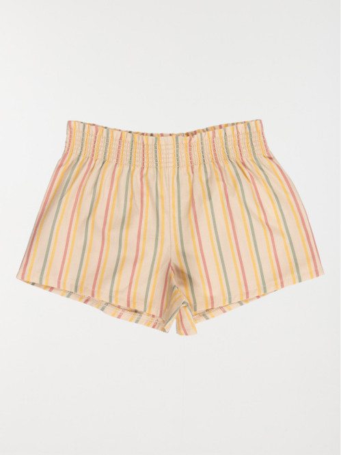Short à rayures fille (3-36M)