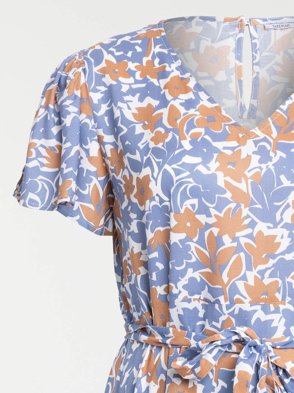 Robe longue fleurie grande taille femme Robe longue fleurie grande taille femme