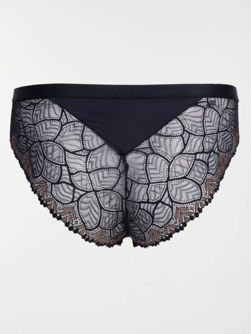 Tanga noir grande taille femme Tanga noir grande taille femme