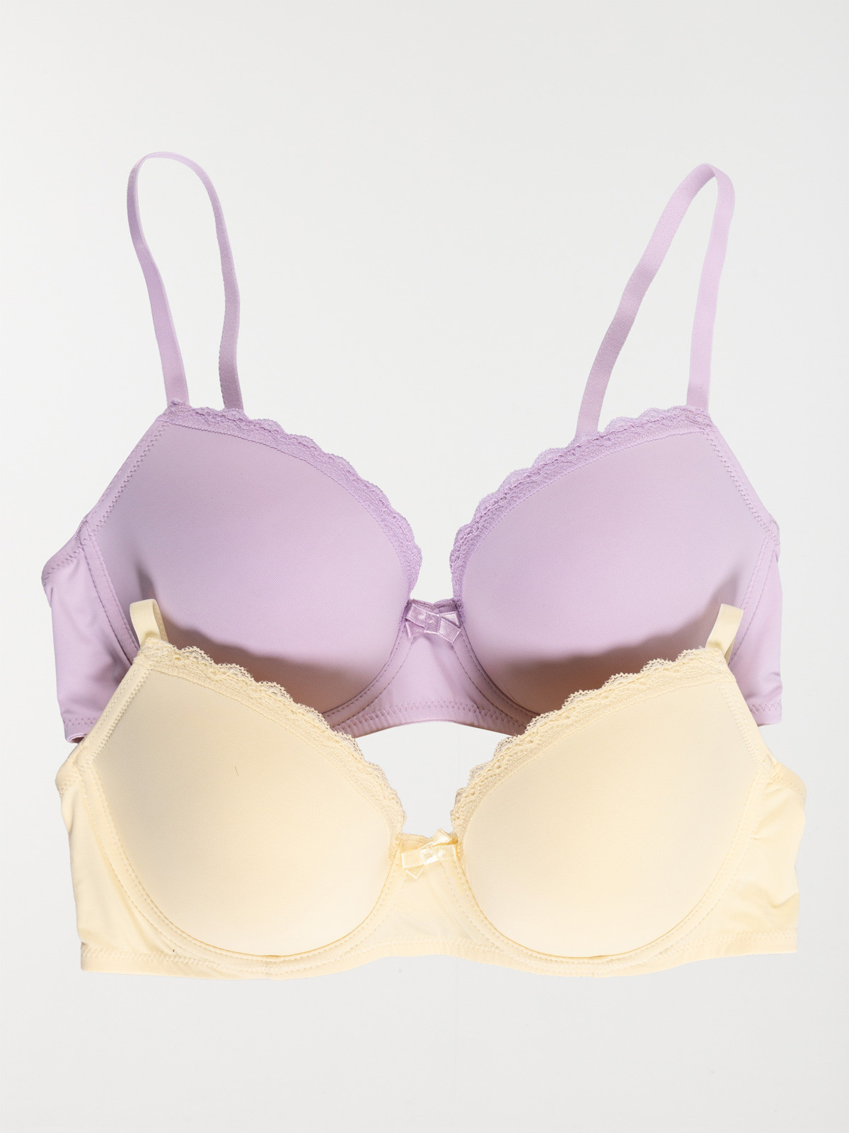 Lot de 2 soutiens-gorge femme (85A-95E)