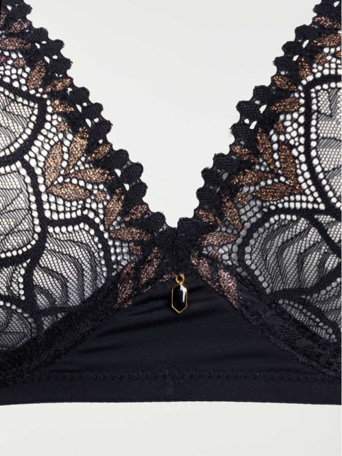 Soutien-gorge noir femme (100D-110F)