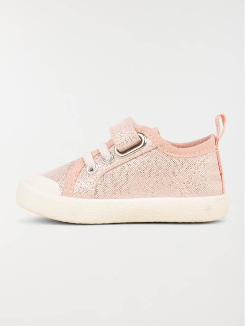 Tennis toile fraise fille (20-23) Tennis toile fraise fille (20-23)