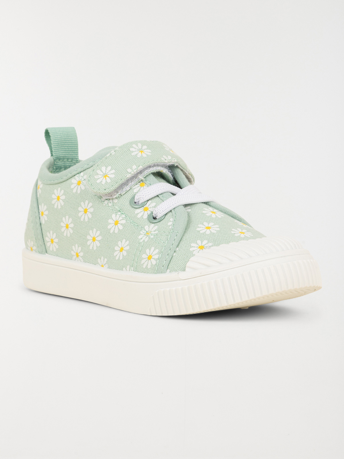 Tennis toile fleurie fille (24-30)