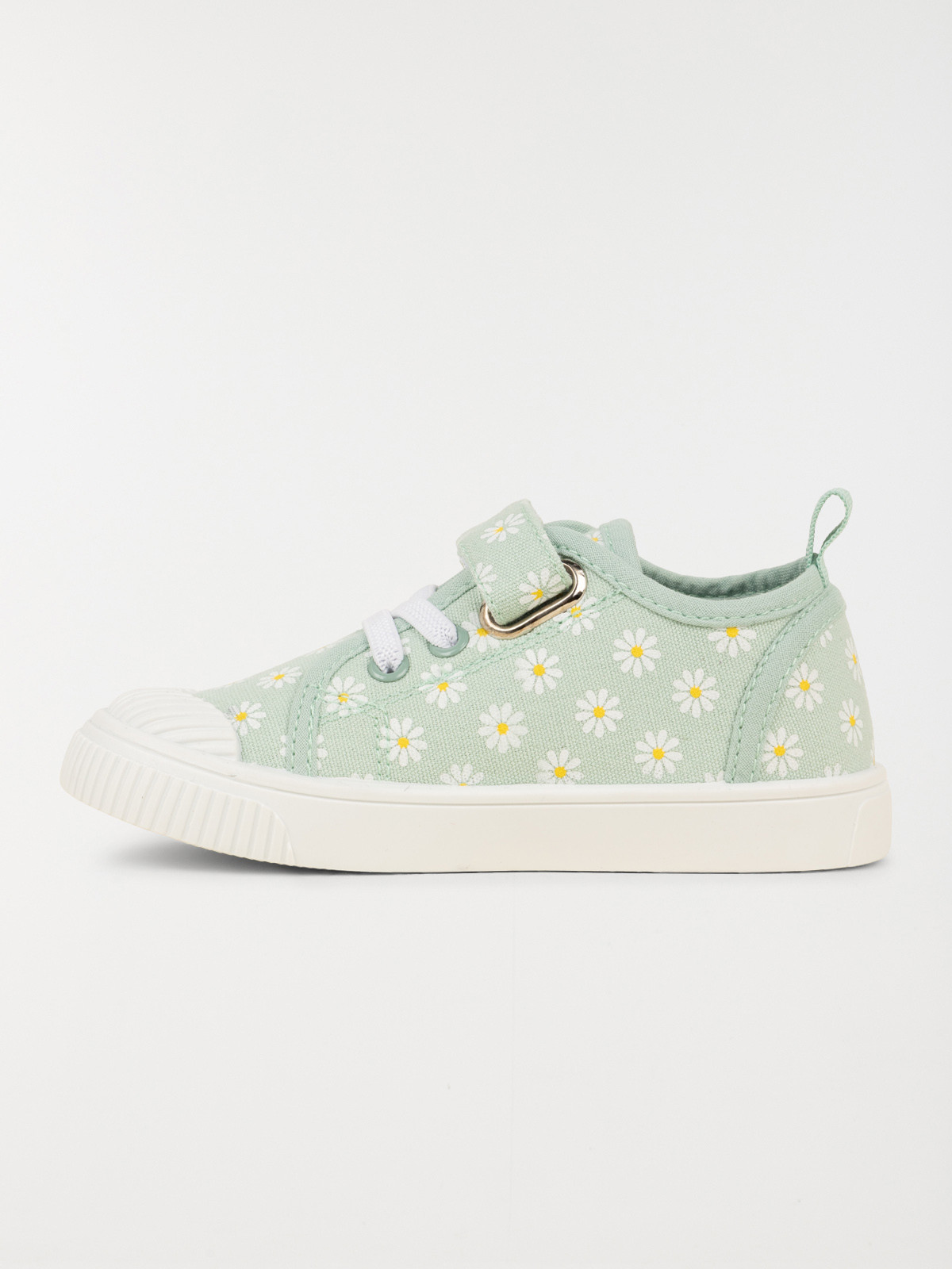 Tennis toile fleurie fille (24-30)