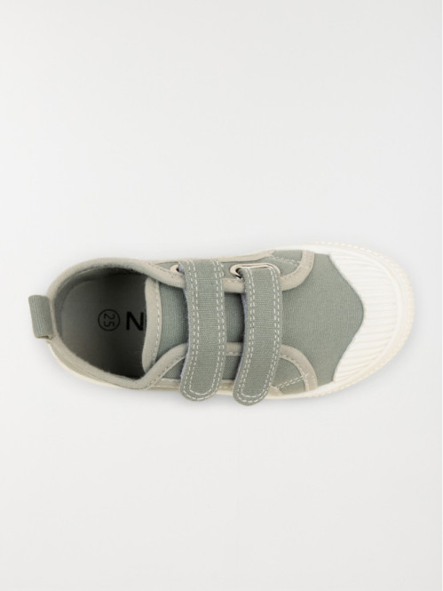 Tennis toile scratchs garçon (24-30) Tennis toile scratchs garçon (24-30)