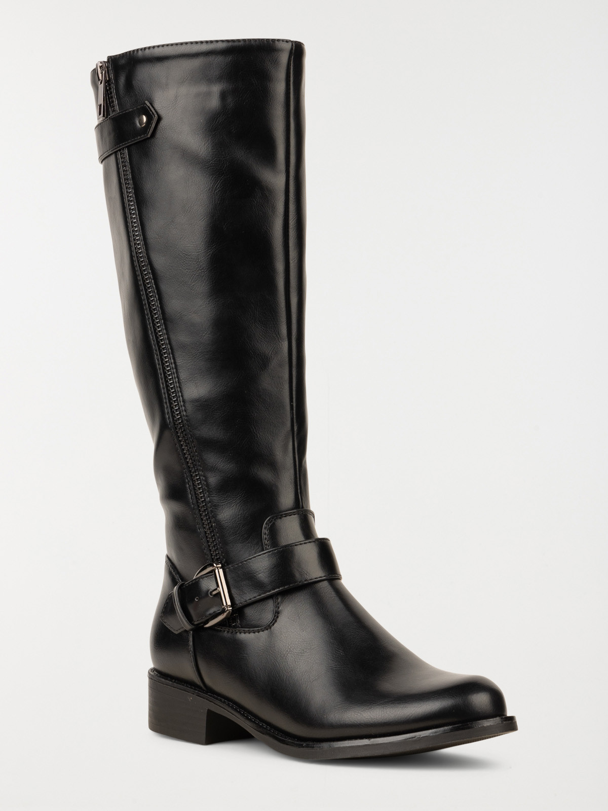 Bottes femme coloris noir (36-41) Bottes femme coloris noir (36-41)