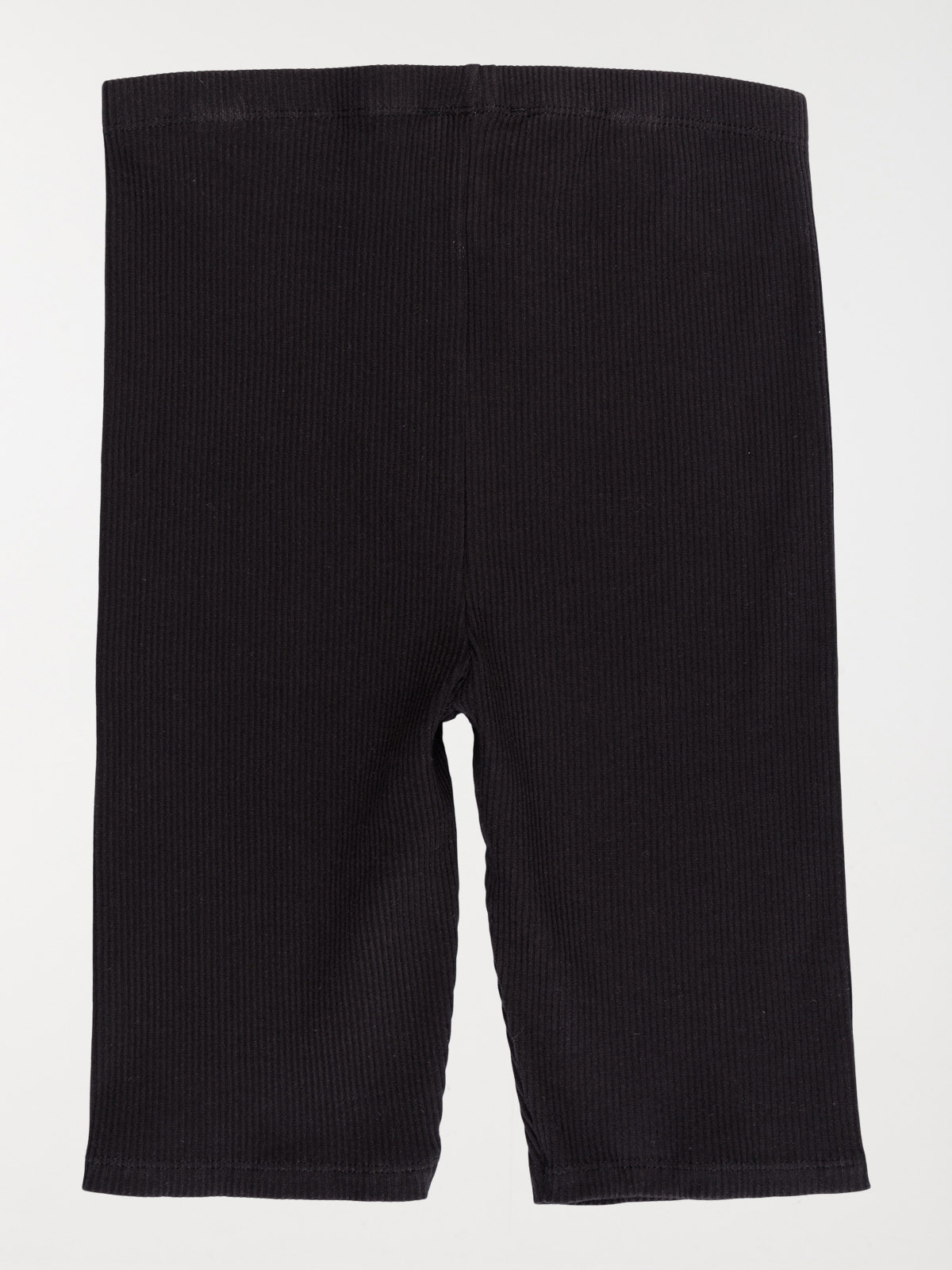 Cycliste noir côtelé fille (XXS-M)