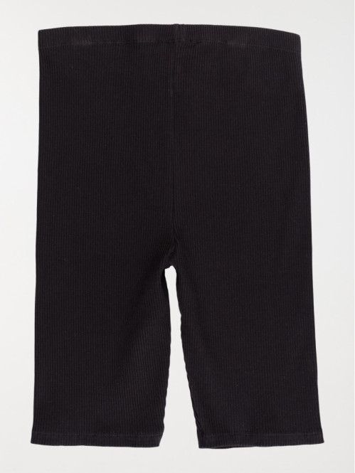 Cycliste noir côtelé fille...