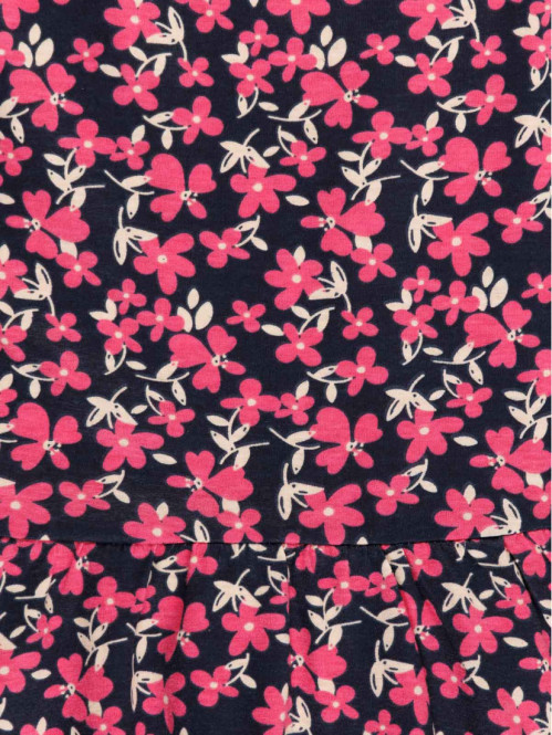 Robe imprimé fleuri fille...