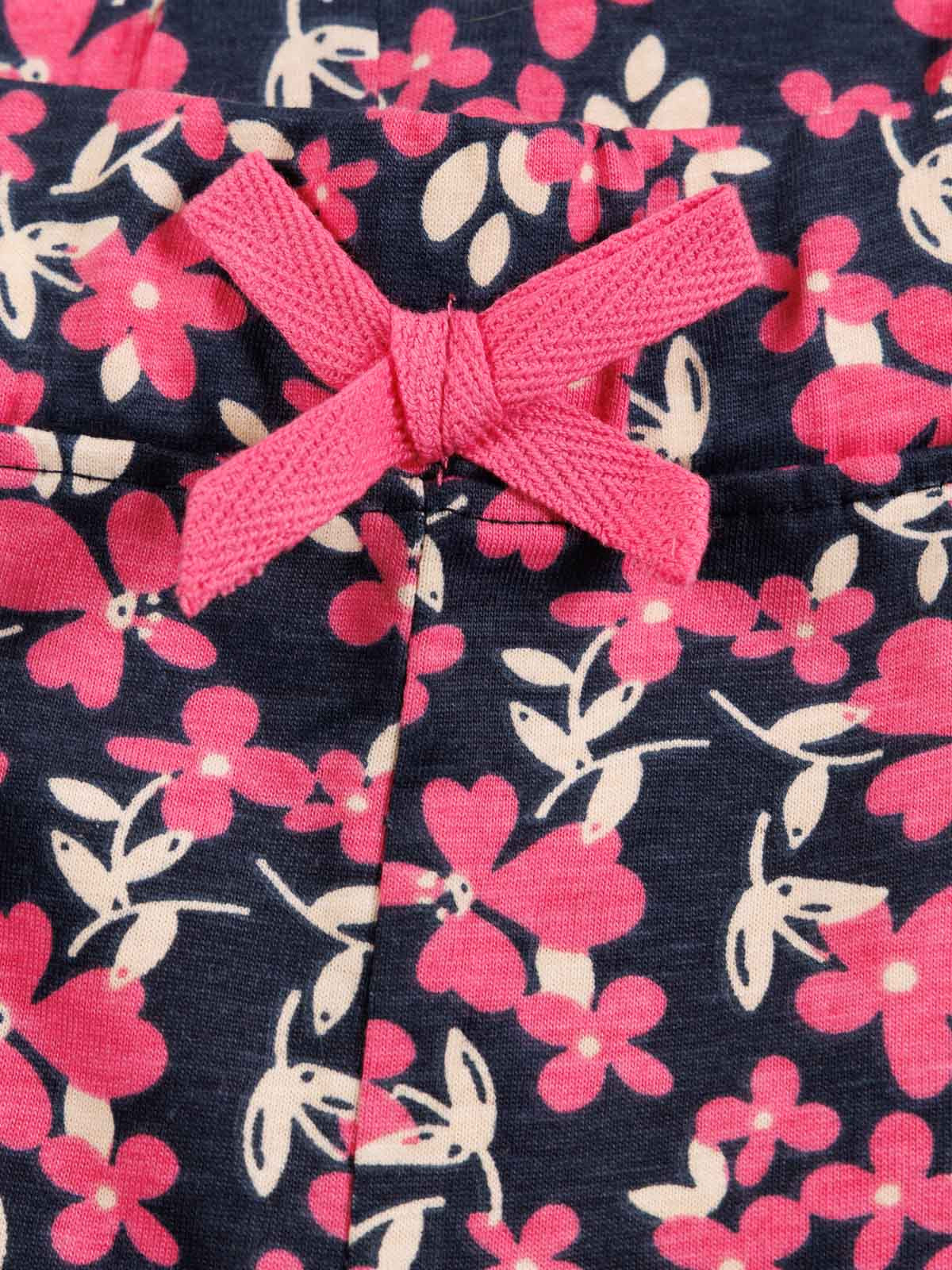 Short imprimé fleuri fille (3-12A) Short imprimé fleuri fille (3-12A)