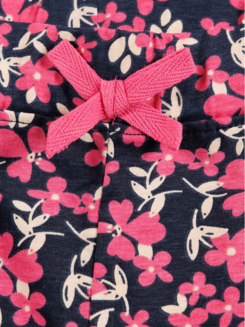 Short imprimé fleuri fille...