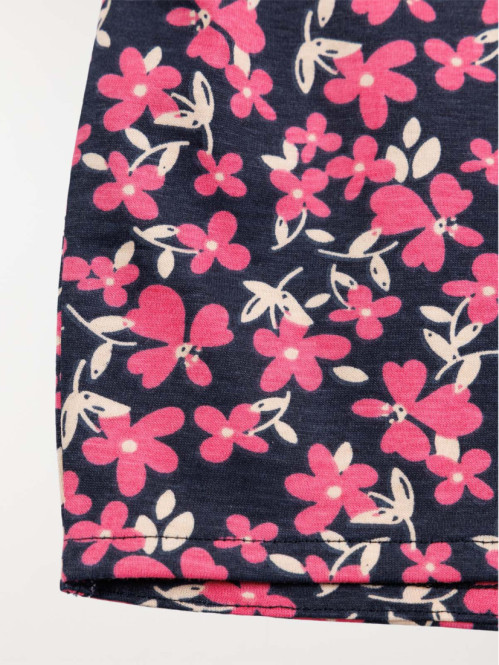 Short imprimé fleuri fille...