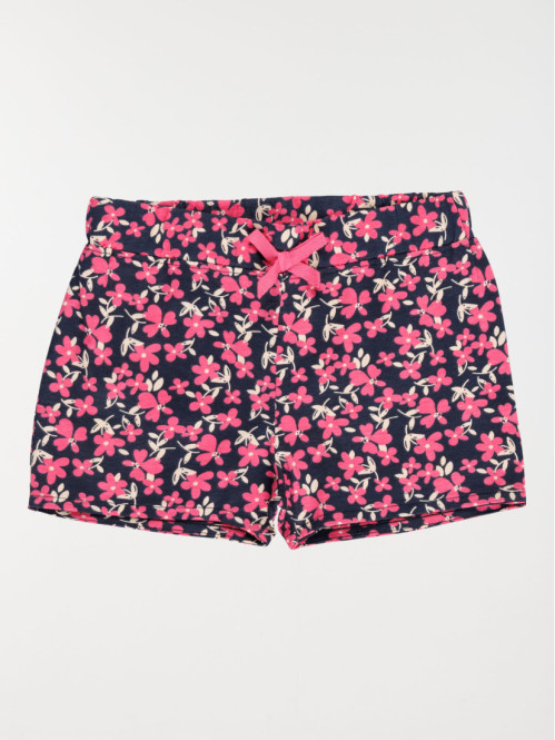 Short imprimé fleuri fille...