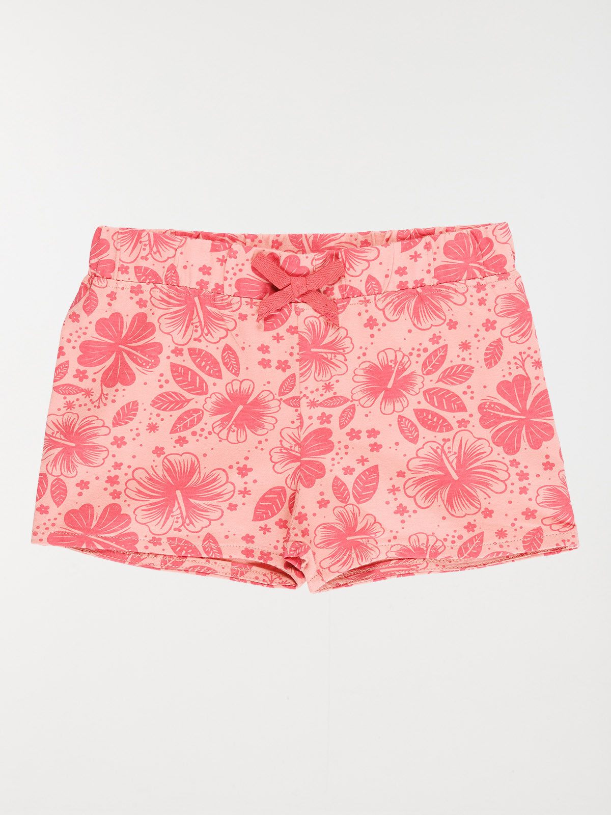 Short motif fleuri fille (3-12A)
