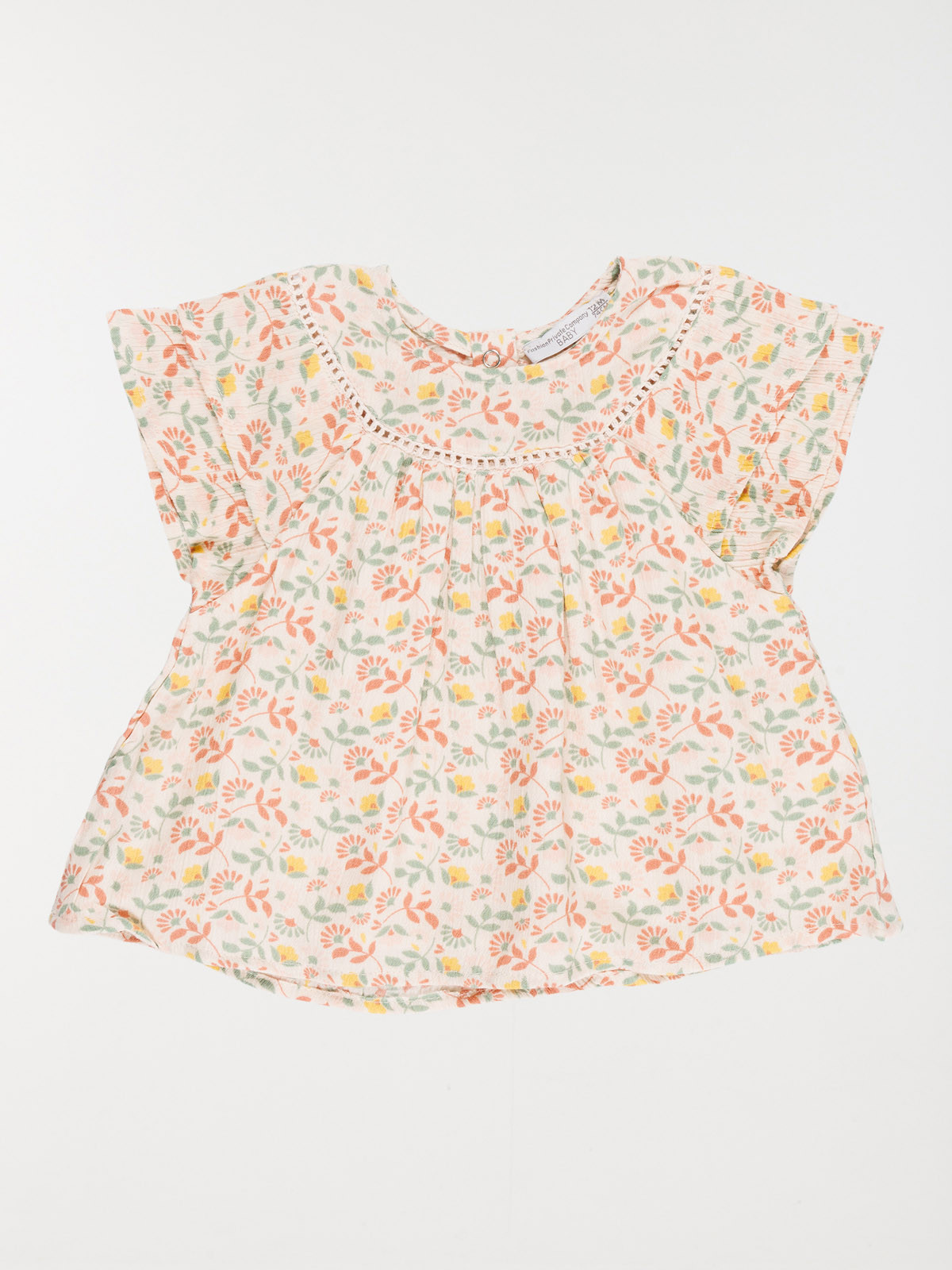Blouse florale fille (3-36M)