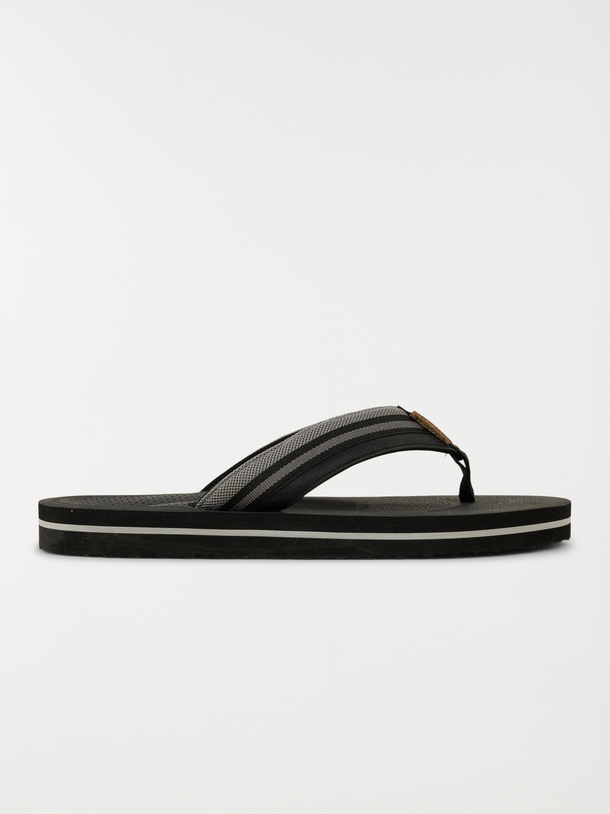 Tongs couleur noire homme (41-46)