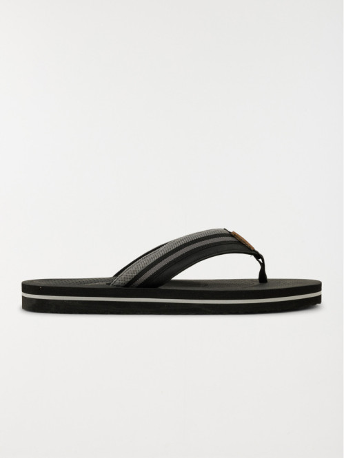 Tongs couleur noire homme (41-46)