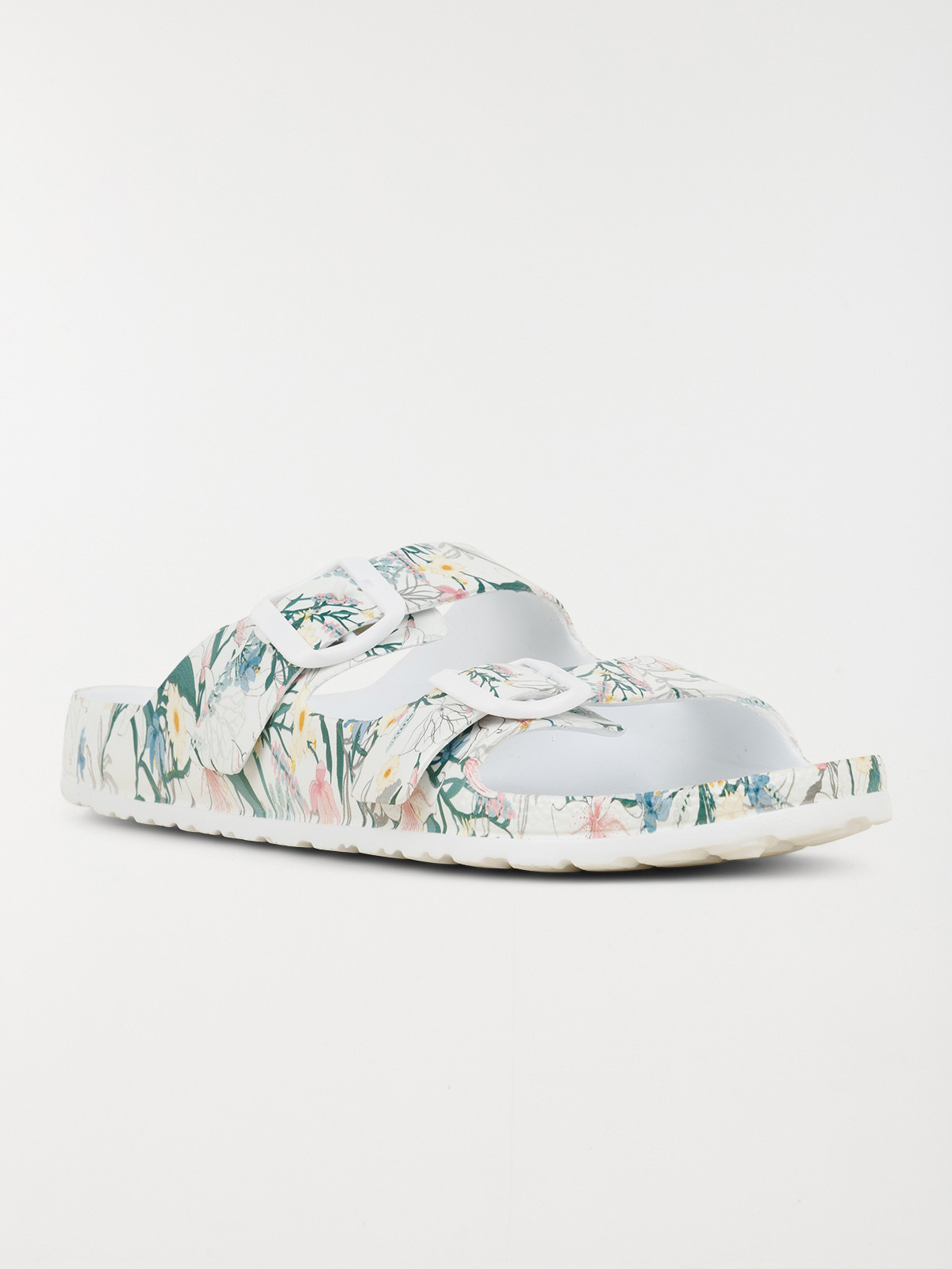 Claquettes motif fleuri femme (36-41) Claquettes motif fleuri femme (36-41)