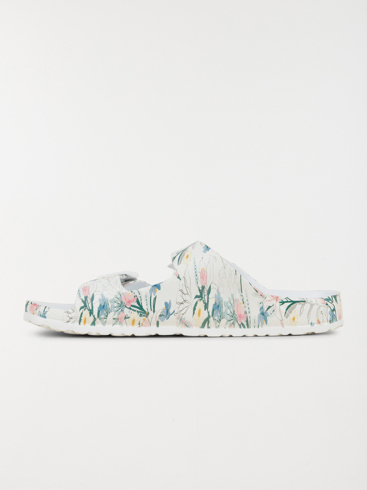 Claquettes motif fleuri femme (36-41) Claquettes motif fleuri femme (36-41)