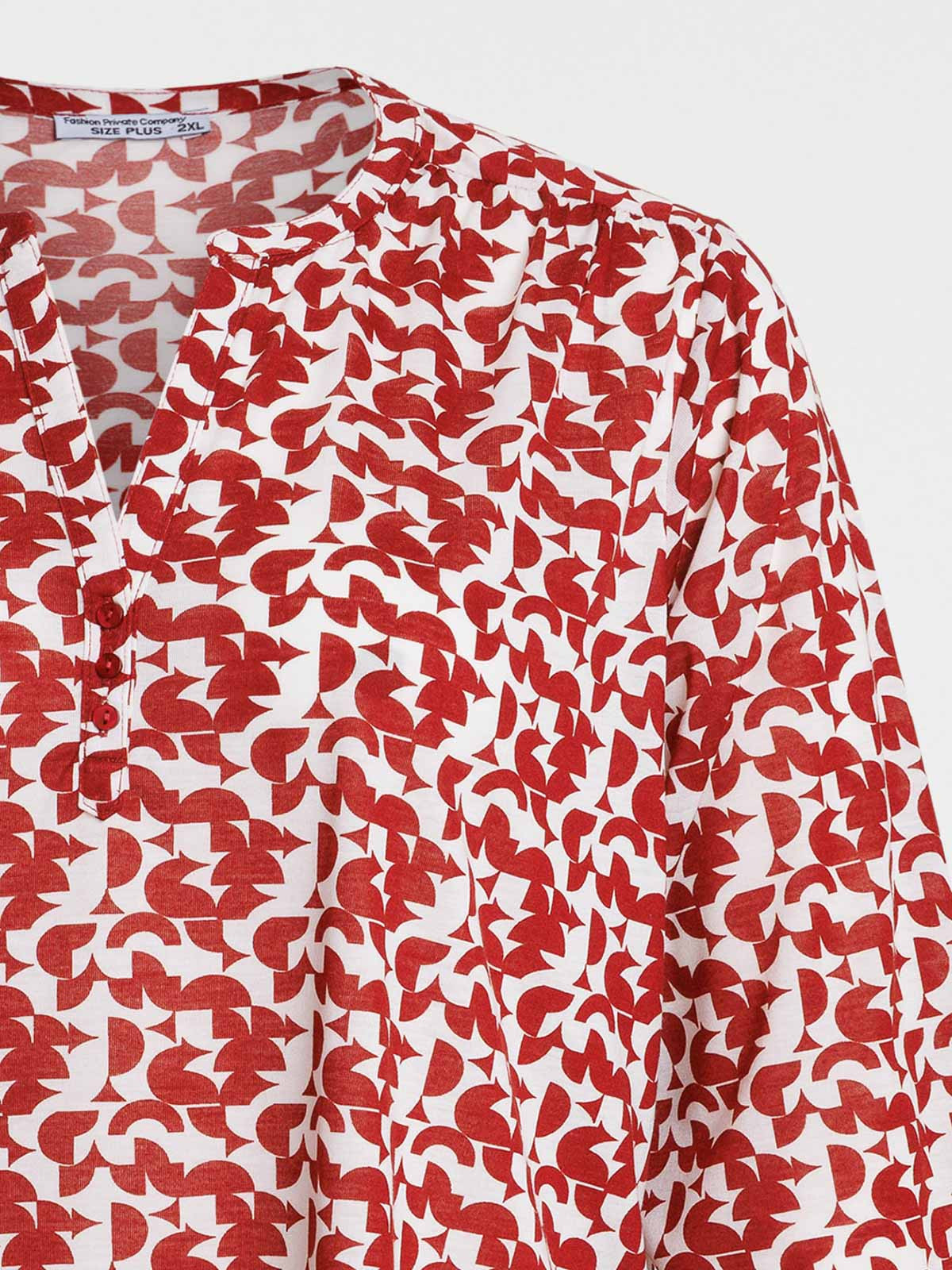 Tee-shirt graphique femme grande taille