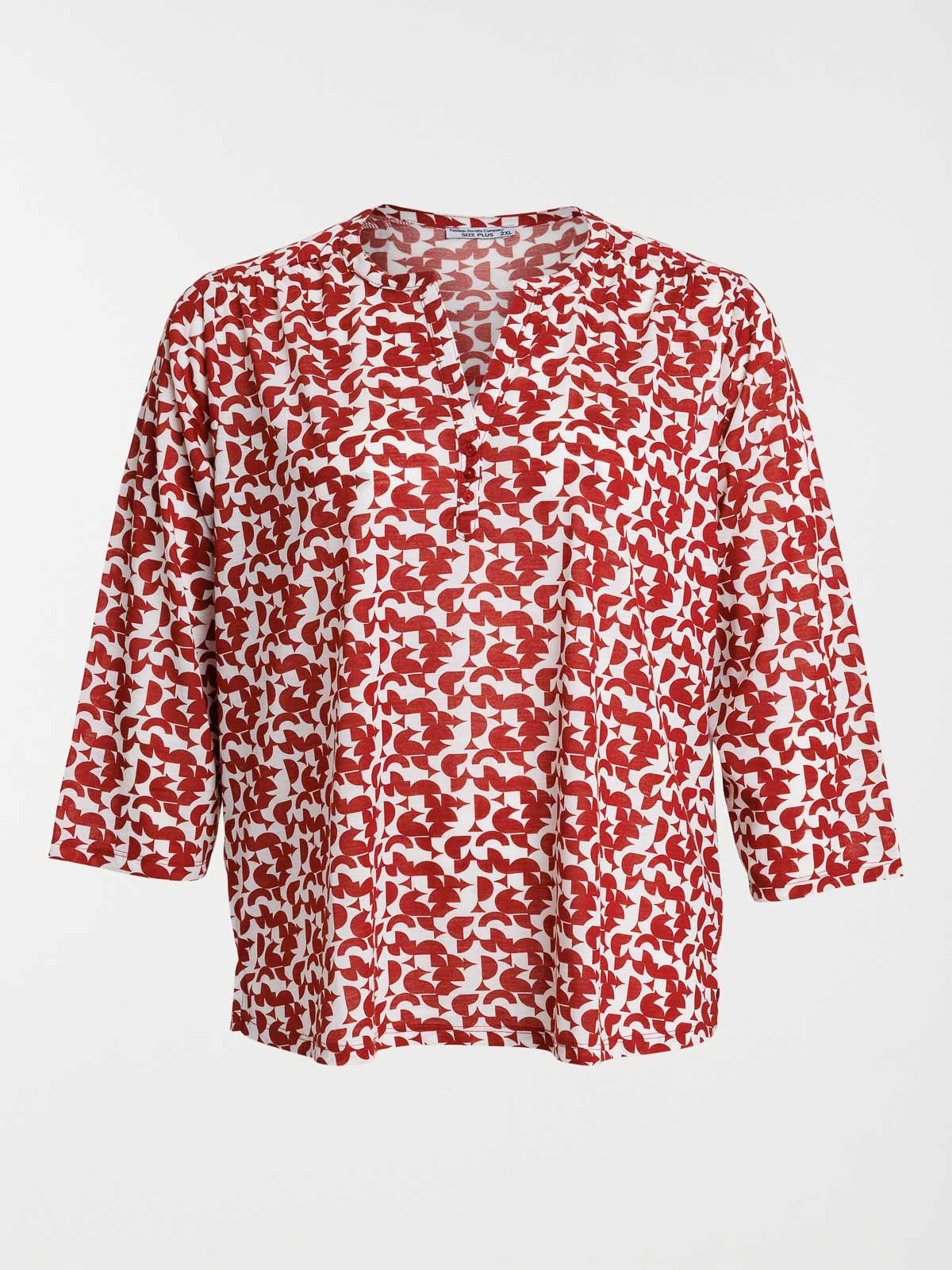 Tee-shirt graphique femme grande taille
