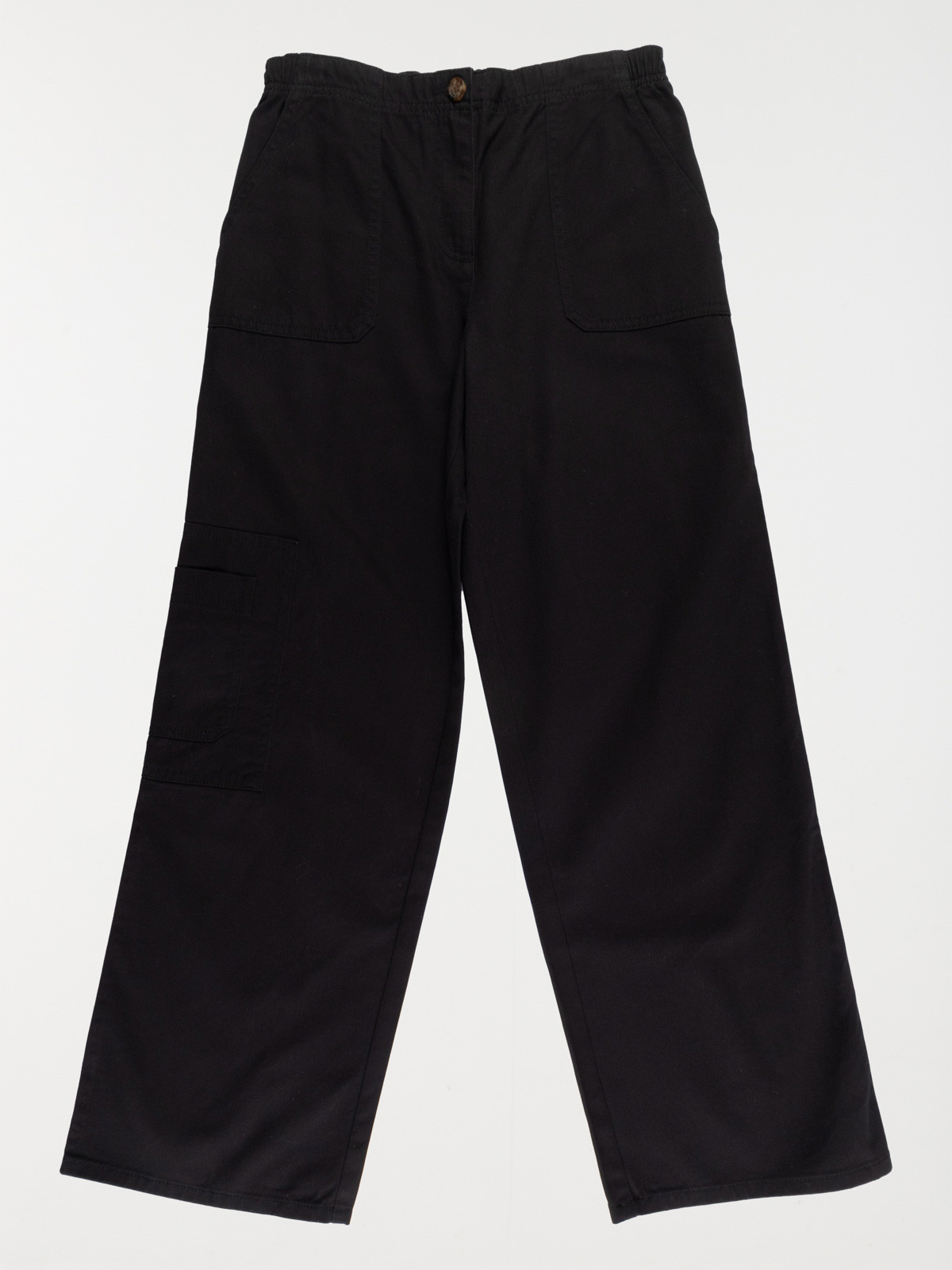 Pantalon large noir fille (XXS-M)