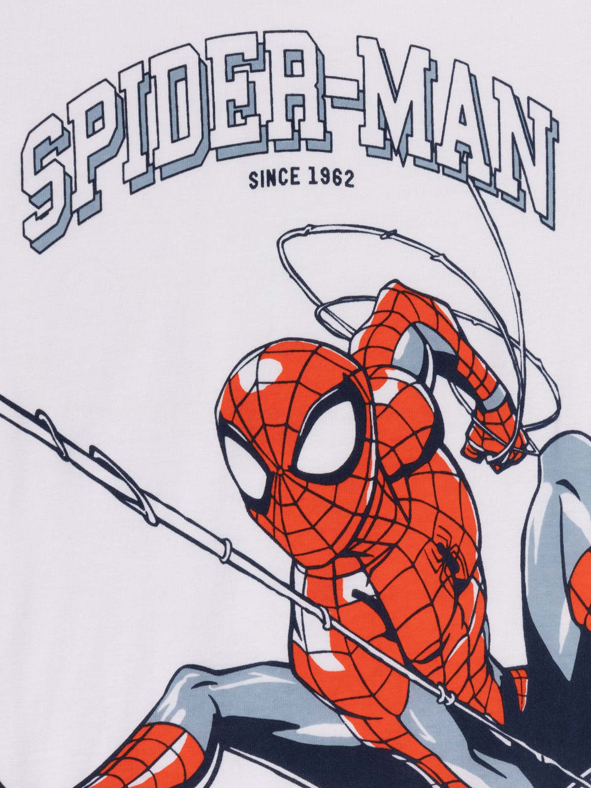 T-shirt Spiderman garçon blanc (3-12A)