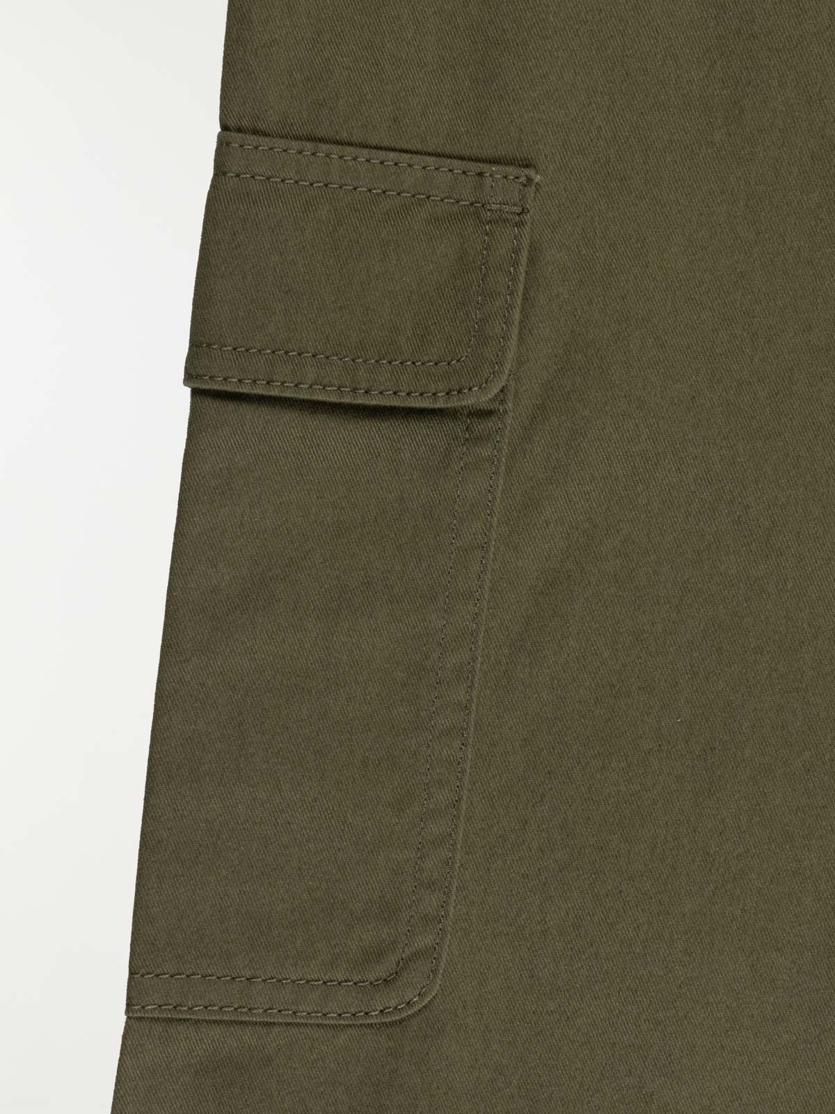 Pantalon cargo olivine fille (3-12A)
