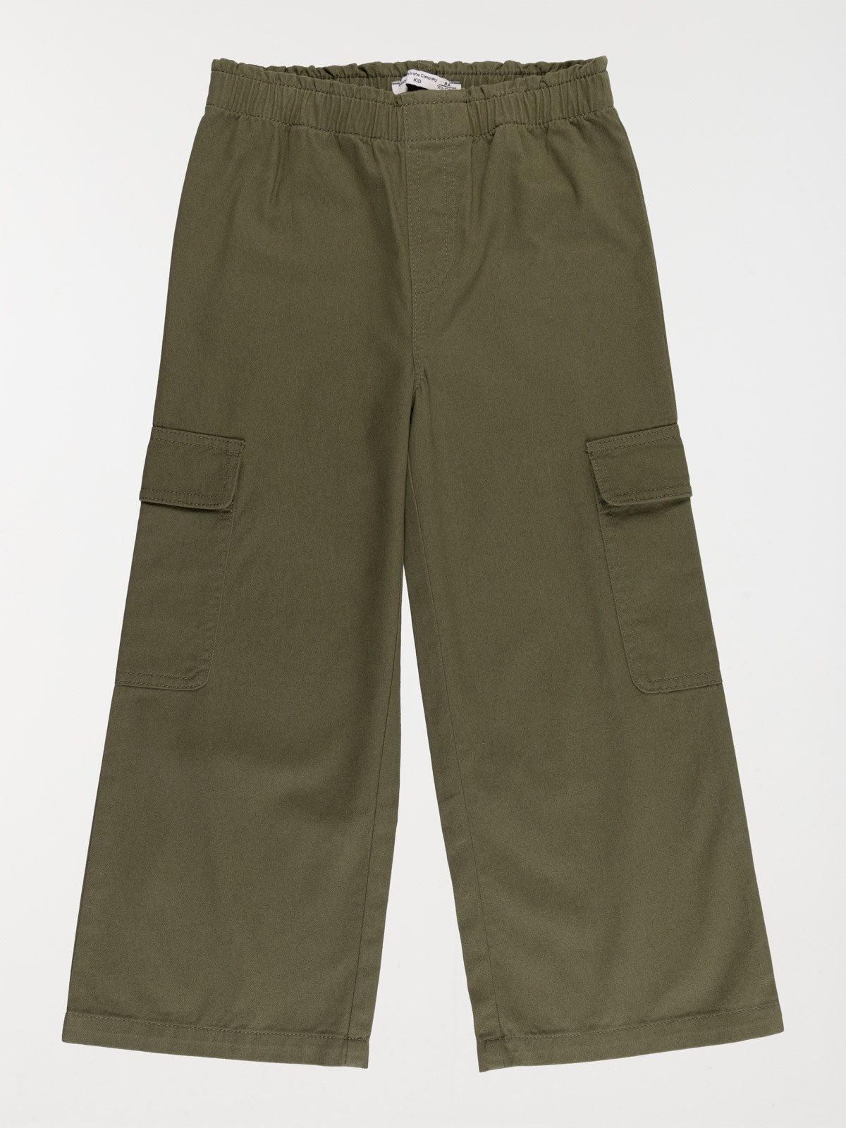 Pantalon cargo olivine fille (3-12A)