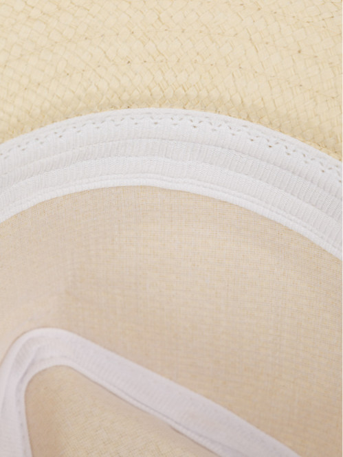 Chapeau paille marine enfant