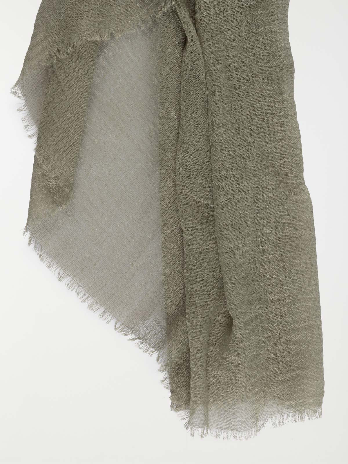 Foulard uni sauge femme