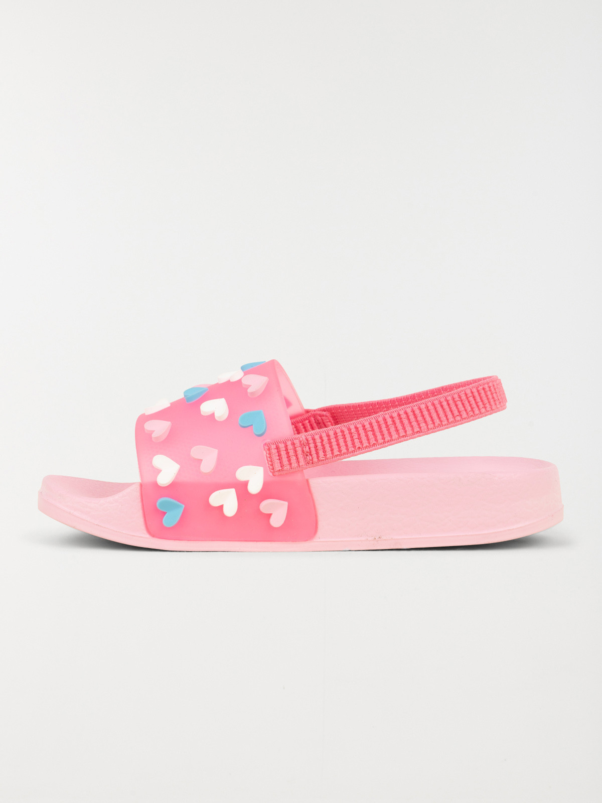 Claquette motif coeur fille (24-30)