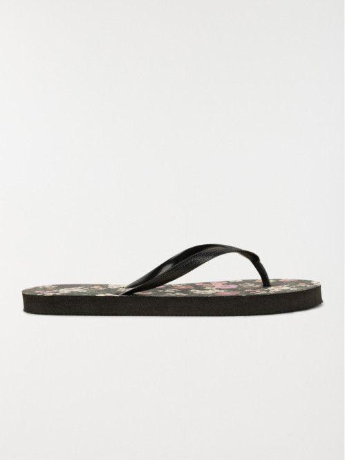 Tong motif floral femme (36-41)