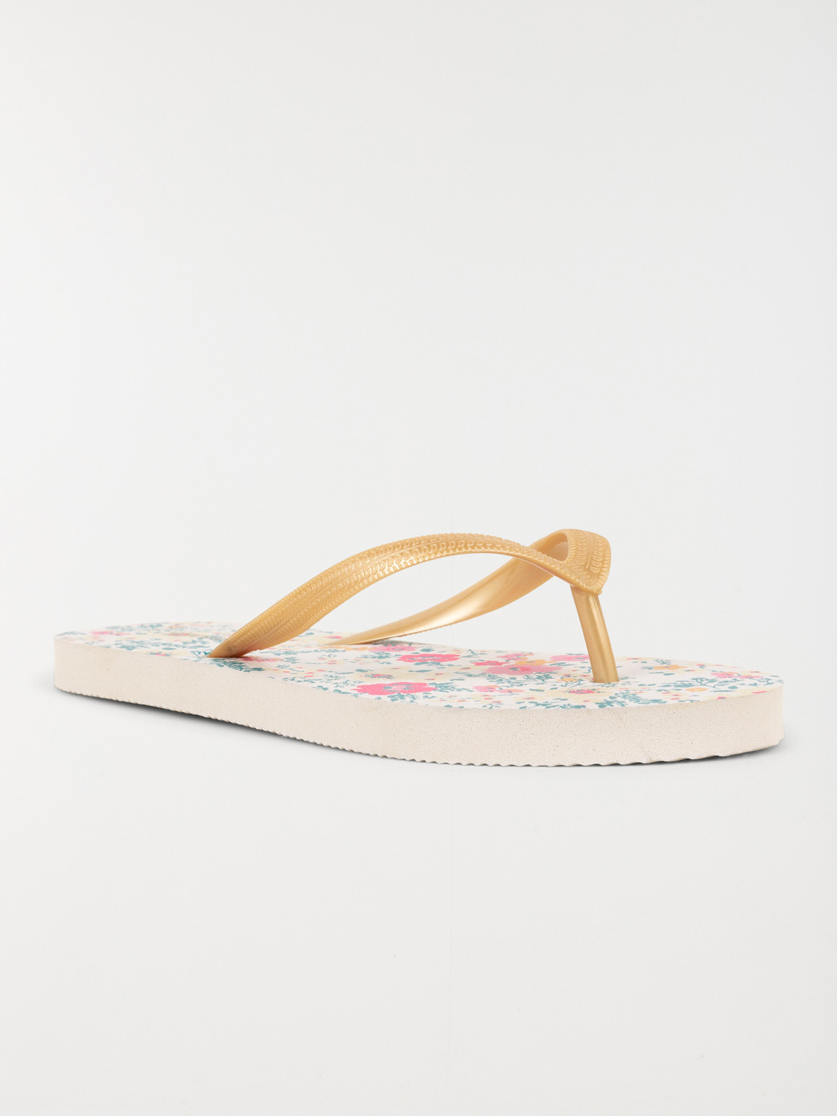 Tong imprimé fleuri femme (36-41) Tong imprimé fleuri femme (36-41)