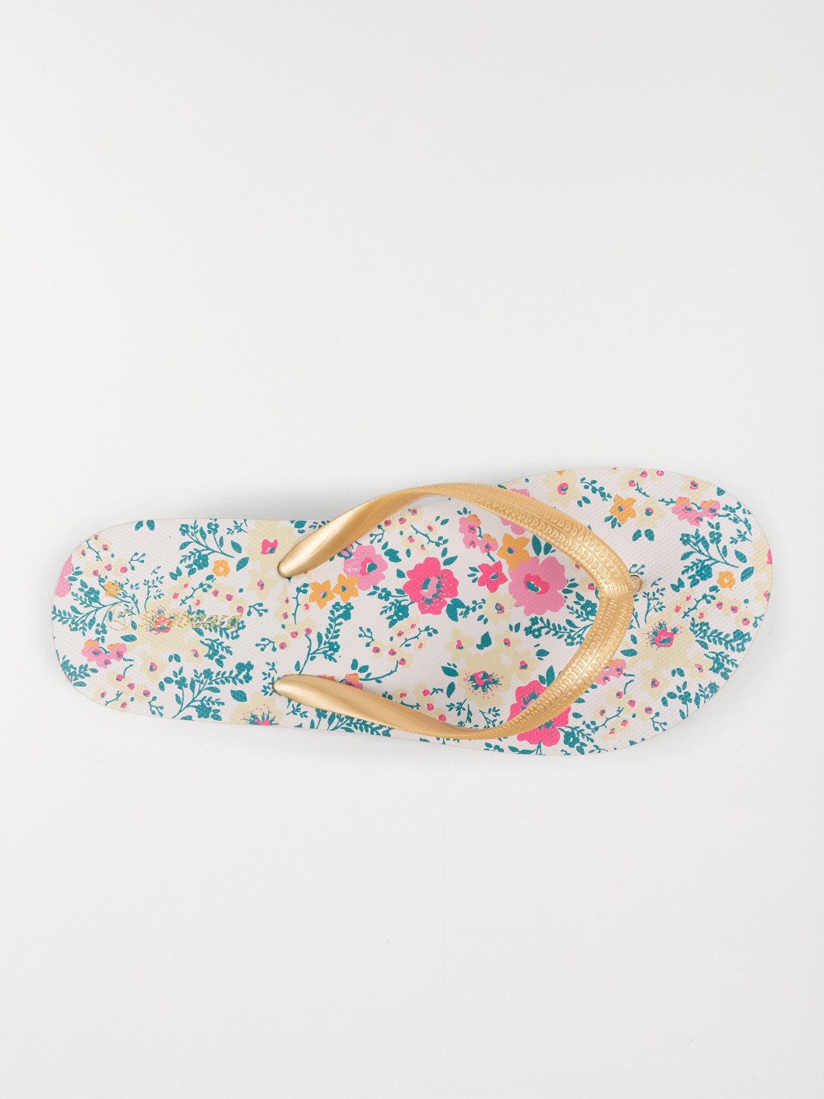 Tong imprimé fleuri femme (36-41) Tong imprimé fleuri femme (36-41)