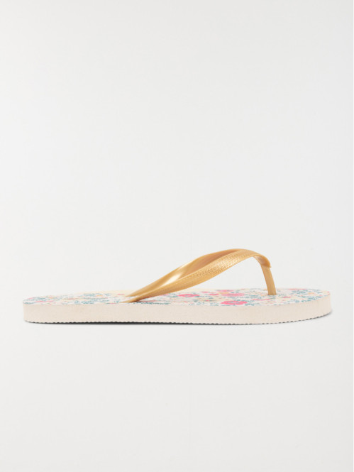 Tong imprimé fleuri femme (36-41)