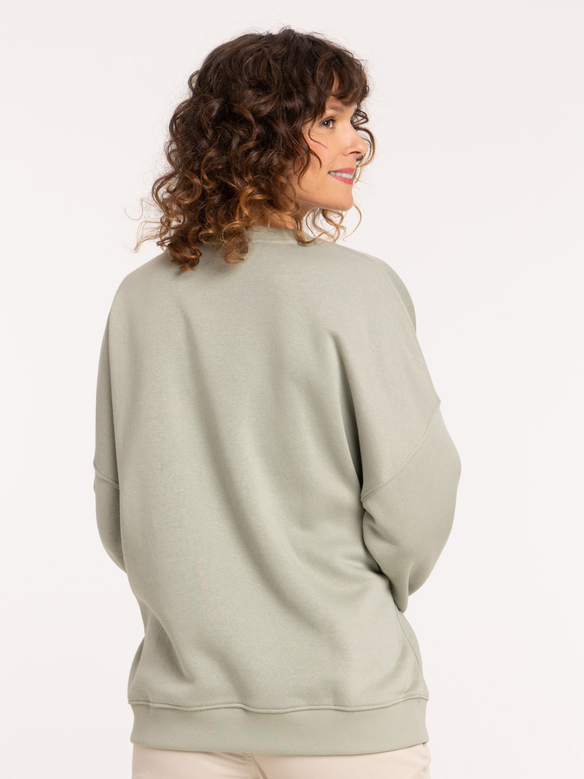 Sweat uni col rond femme Sweat uni col rond femme