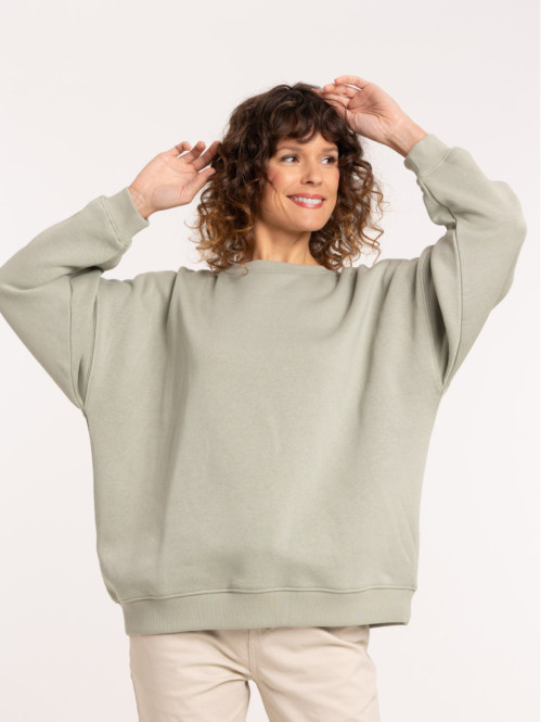 Sweat uni col rond femme Sweat uni col rond femme