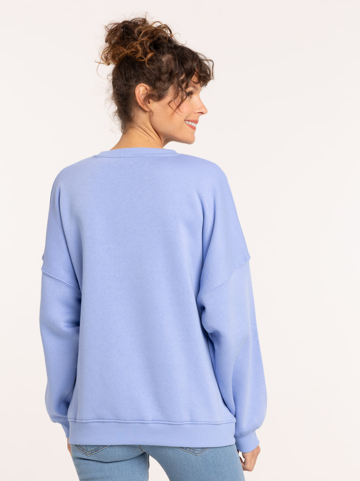 Sweat femme uni col rond Sweat femme uni col rond