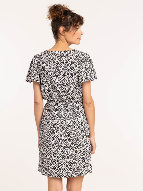 Robe motif ethnique femme