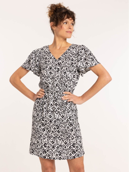 Robe motif ethnique femme